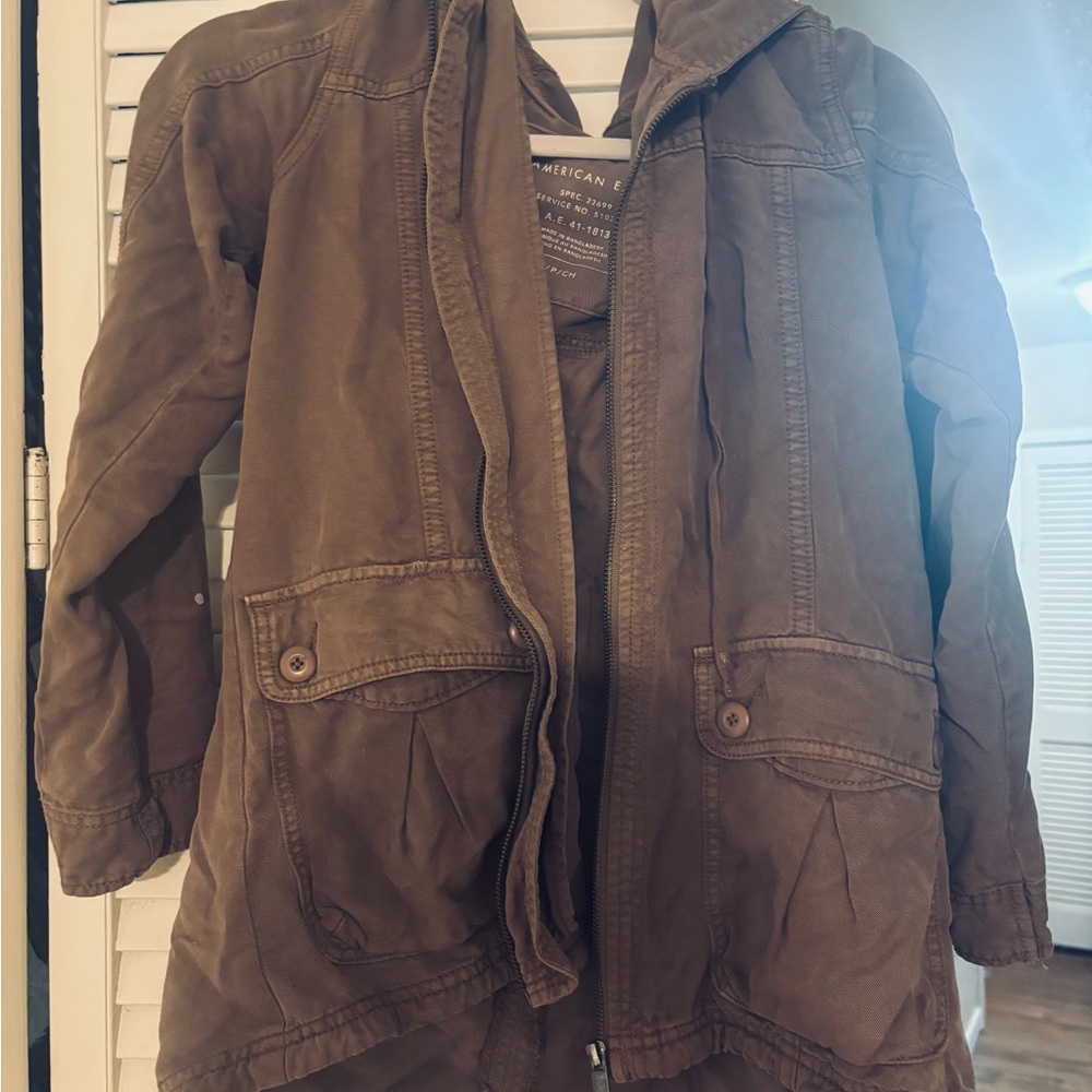 American Eagle Outfitters Purple Jacket
